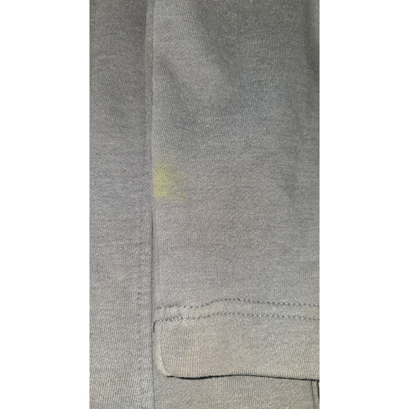 Eddie Bauer Women’s Fleece Jacket Gray Full Zip Quilted Button Collar Size Large - Picture 8 of 9